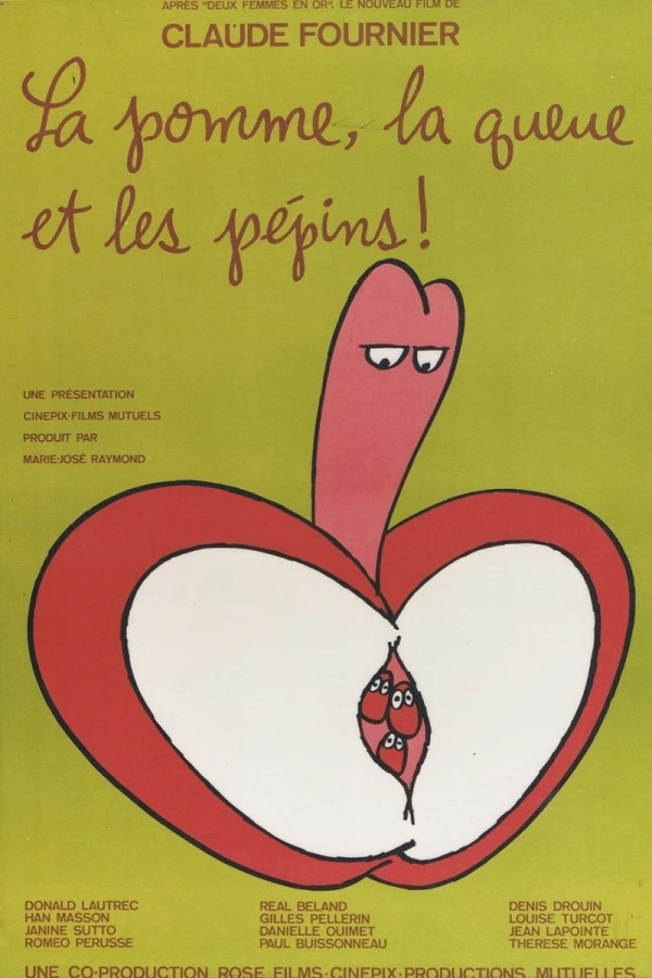 La pomme, la queue et les pepins Plakat