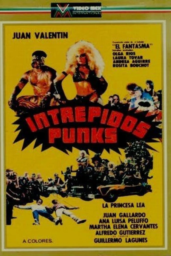 Intrépidos punks Plakat