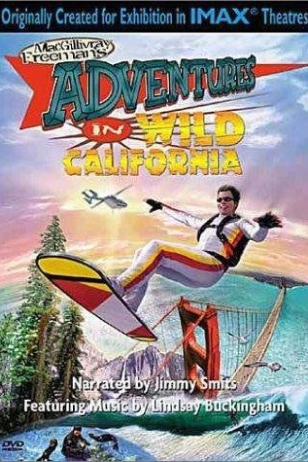 Adventures in Wild California Plakat