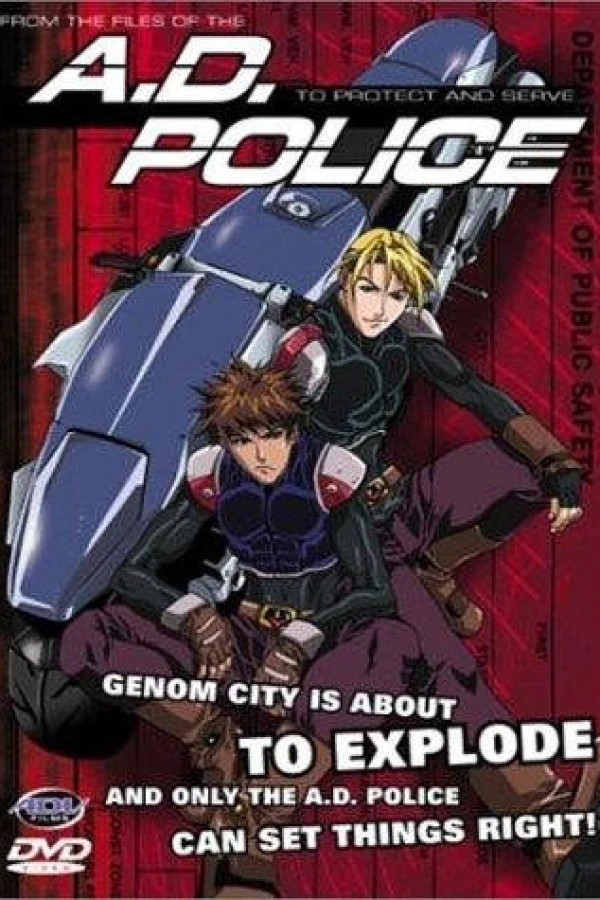 A.D. Police: To Protect and Serve Plakat