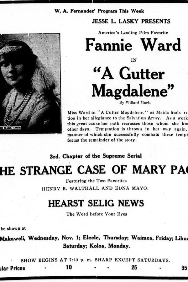 A Gutter Magdalene Plakat