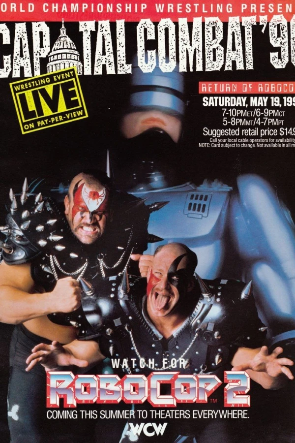 WCW/NWA Capital Combat Plakat