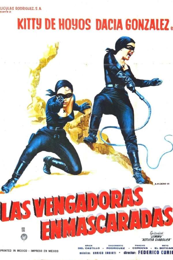 Las vengadoras enmascaradas Plakat