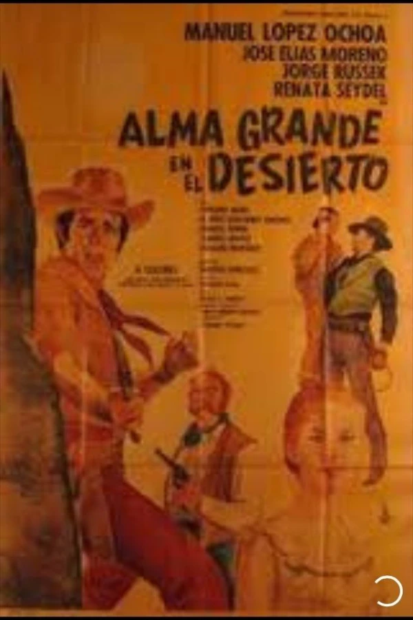 Alma Grande en el desierto Plakat