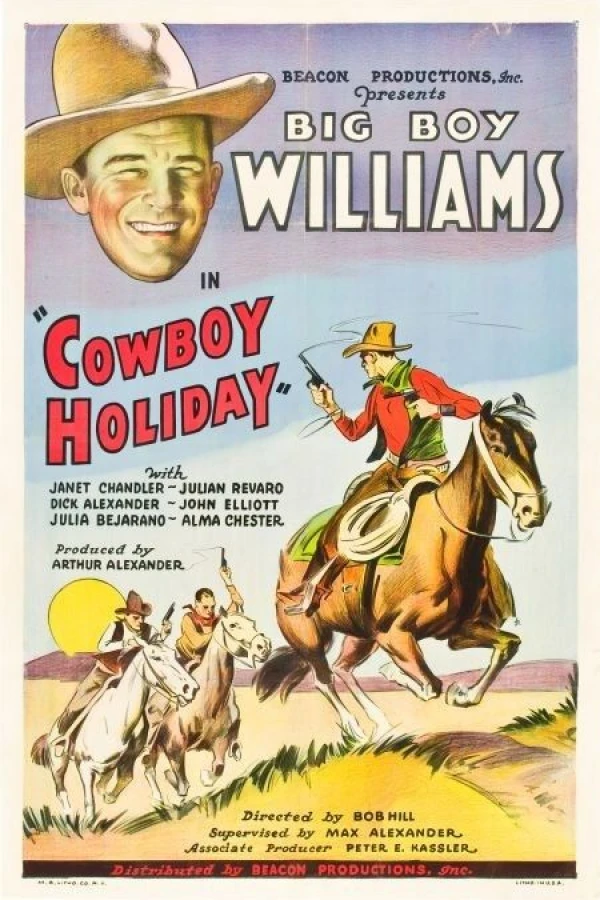 Cowboy Holiday Plakat