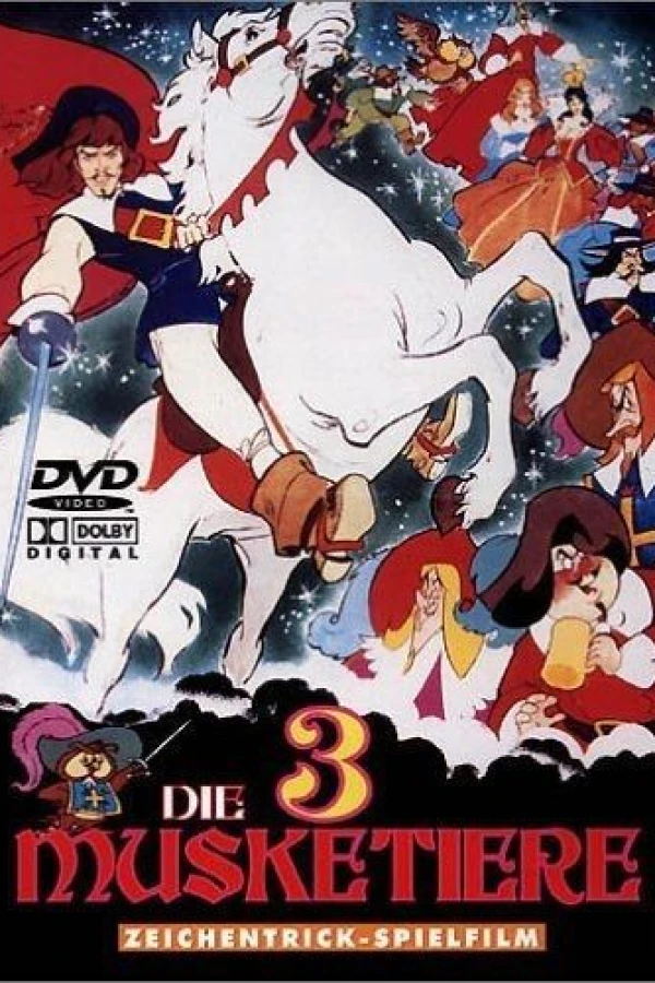 Animated Three Musketeers Plakat