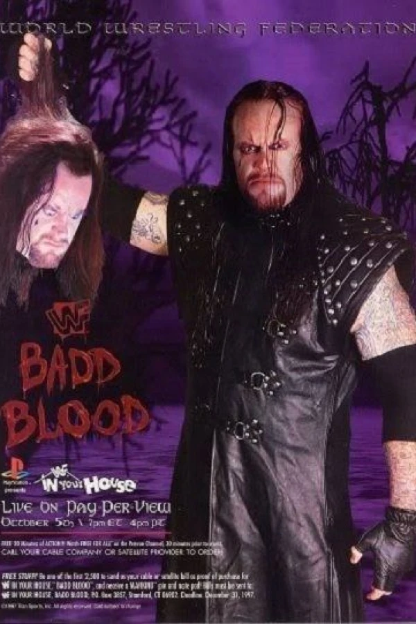 WWF in Your House: Badd Blood Plakat