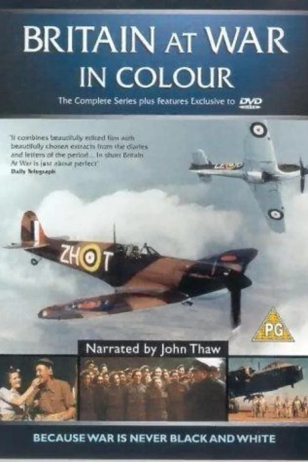 Britain at War in Colour Plakat