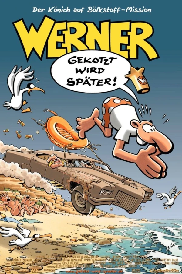 Werner - Gekotzt wird später! Plakat