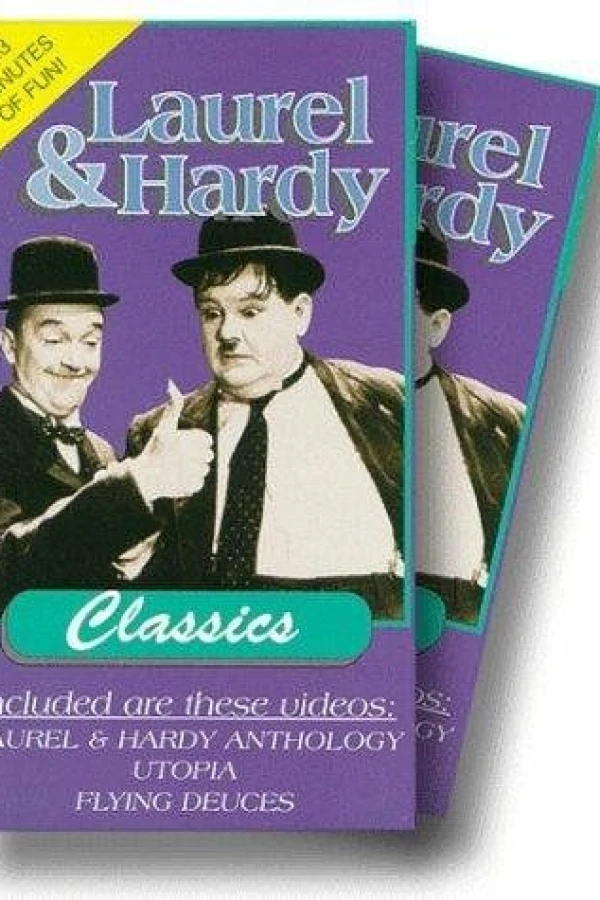 A Laurel and Hardy Cartoon Plakat