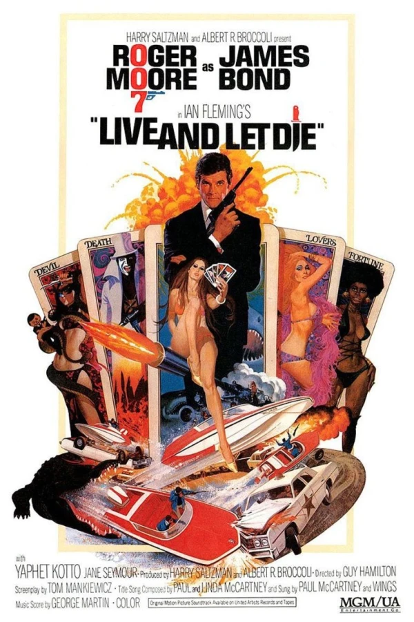 Inside 'Live and Let Die' Plakat