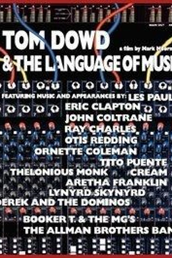 Tom Dowd the Language of Music Plakat