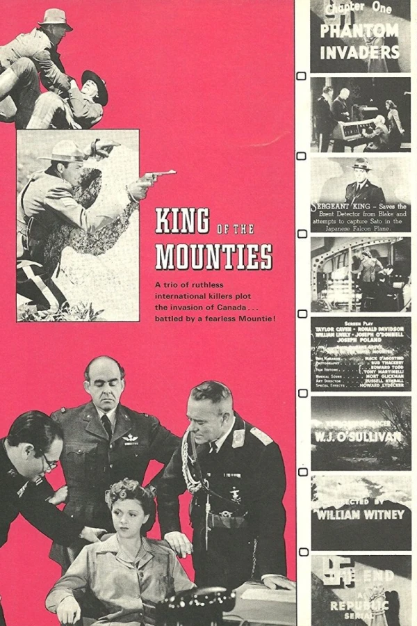 King of the Mounties Plakat