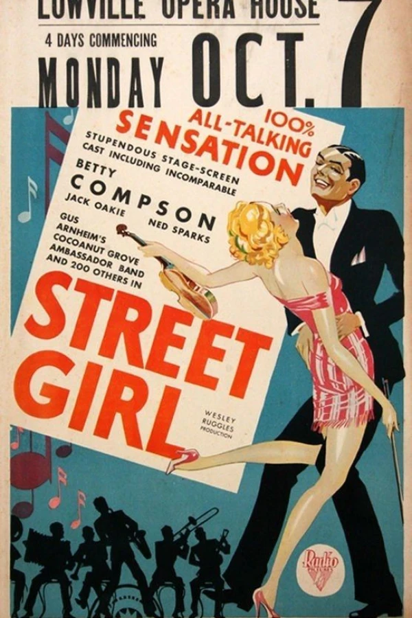 Street Girl Plakat