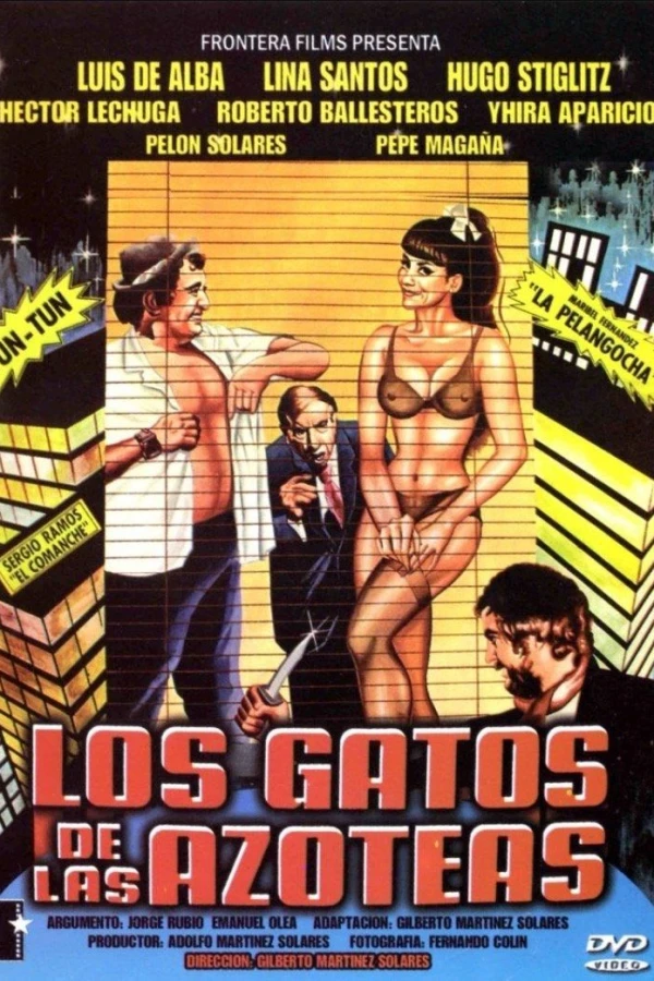 Los gatos de las azoteas Plakat