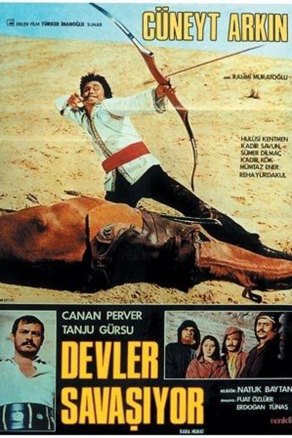 Kara Murat devler savasiyor Plakat