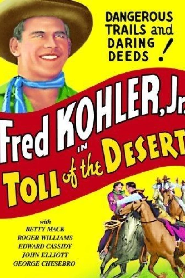 Toll of the Desert Plakat