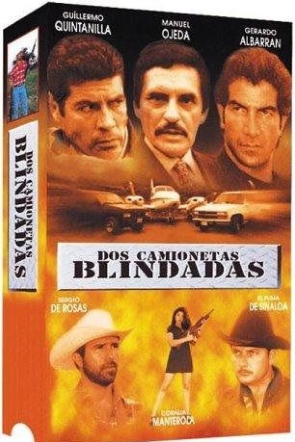 Dos camionetas blindadas Plakat