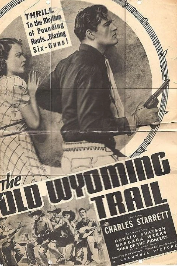 The Old Wyoming Trail Plakat