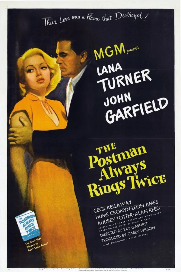 The Postman Always Rings Twice Plakat