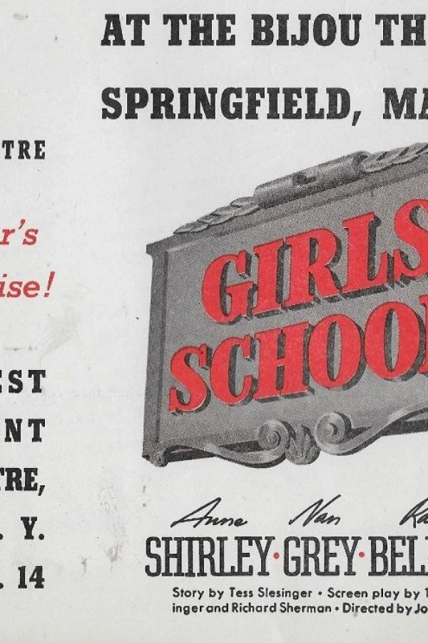 Girls' School Plakat