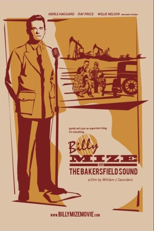 Billy Mize the Bakersfield Sound Plakat