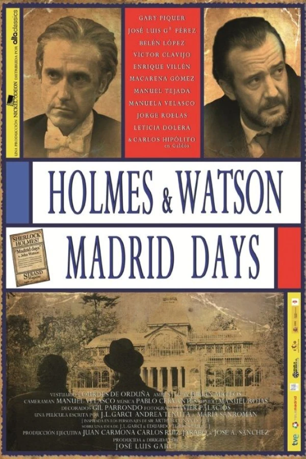 Holmes Watson. Madrid Days Plakat