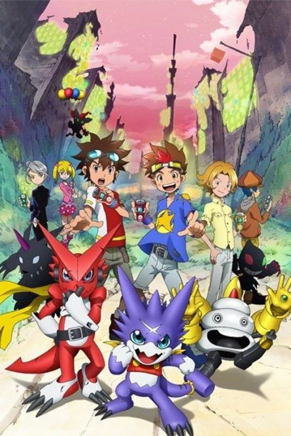 Digimon Xros Wars: The Young Hunters Who Leapt Through Time Plakat