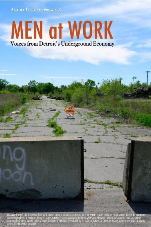 Men at Work: Voices from Detroit's Underground Economy Plakat