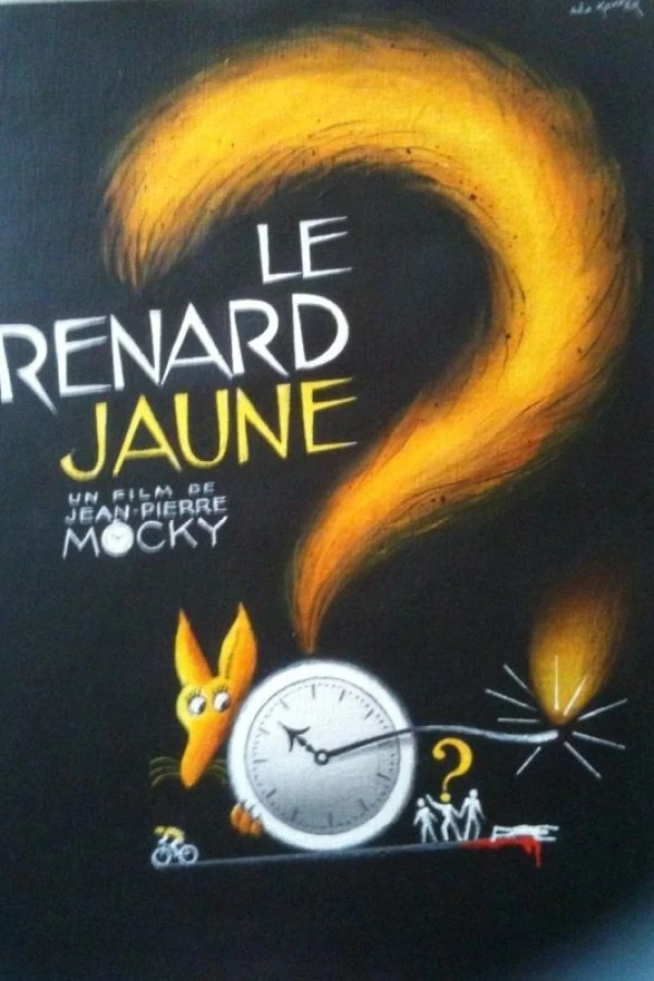 Le renard jaune Plakat