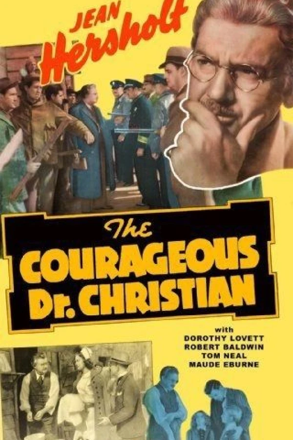 The Courageous Dr. Christian Plakat