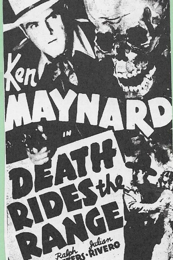 Death Rides the Range Plakat