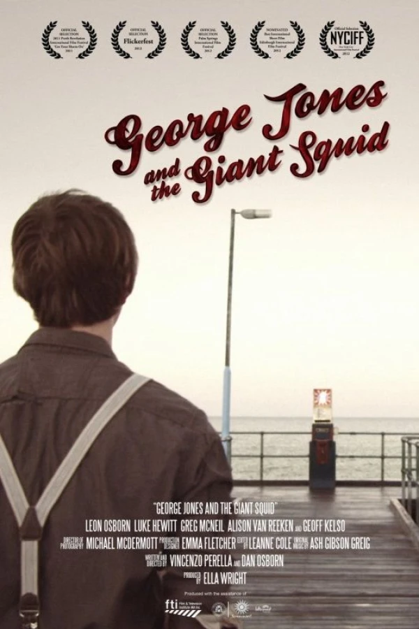 George Jones and the Giant Squid Plakat