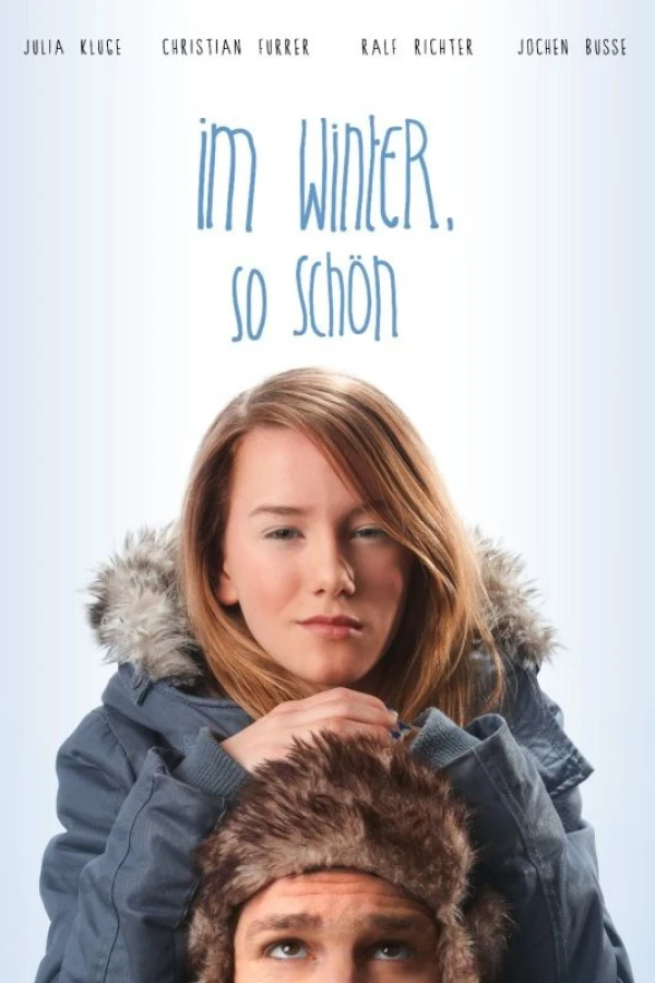 Im Winter, so schön Plakat