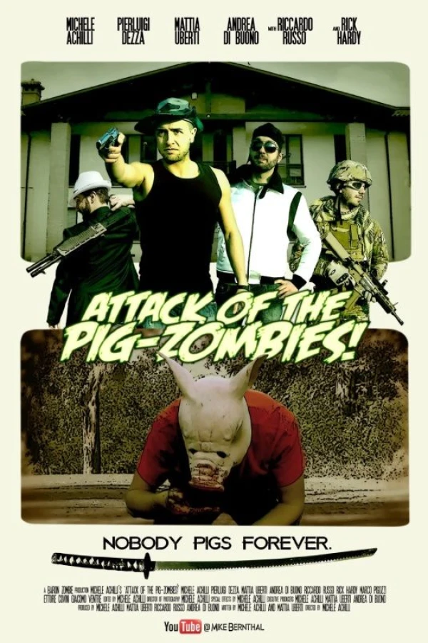 Attack of the Pig-Zombies! Plakat