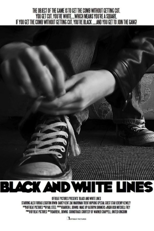 Black and White Lines Plakat
