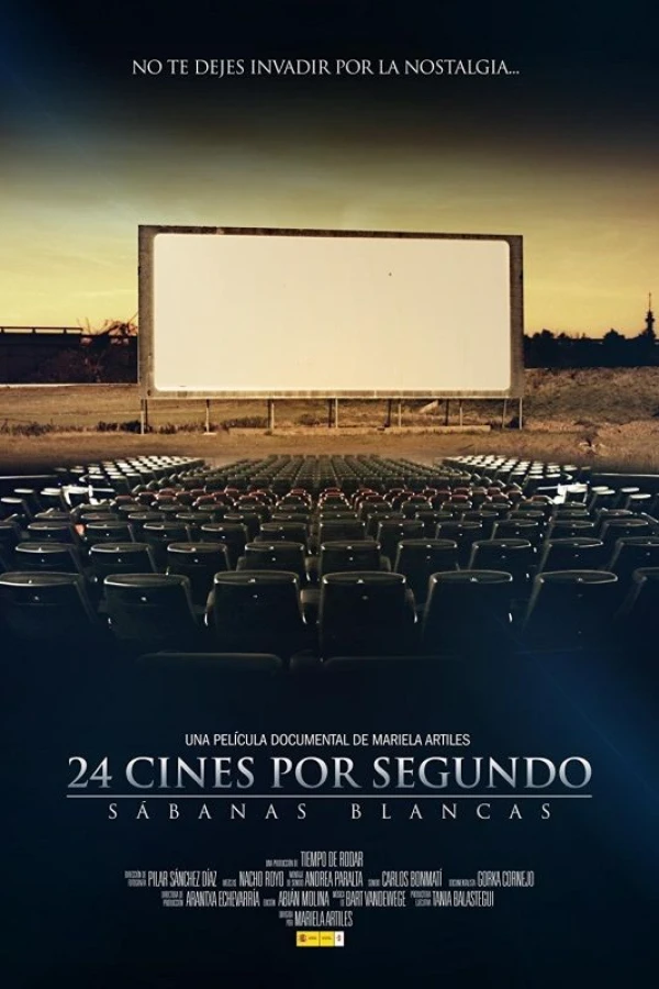 24 cines por segundo: Sábanas blancas Plakat