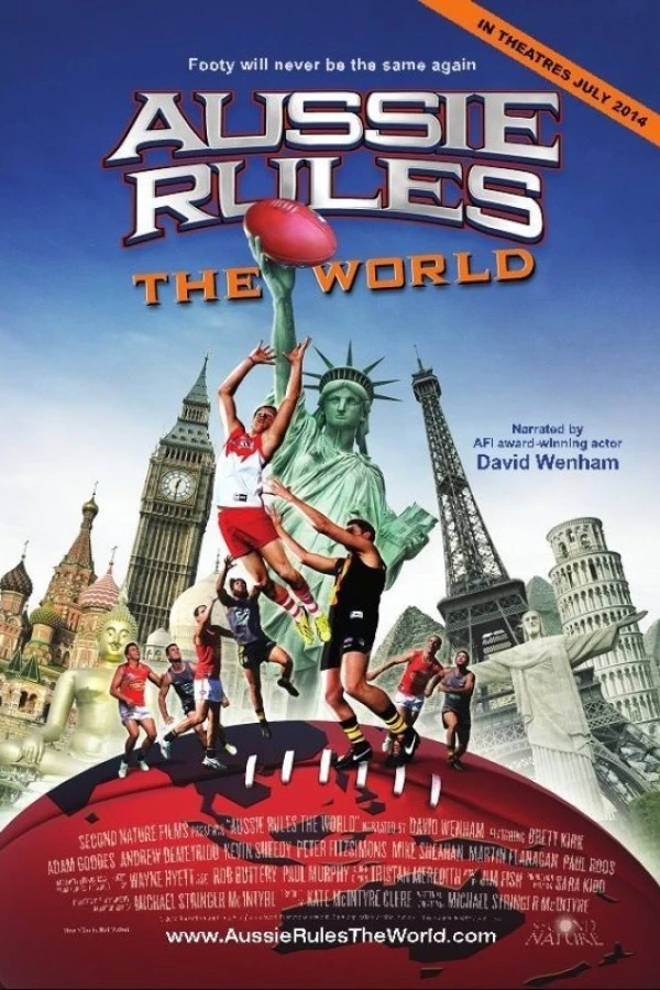 Aussie Rules the World Plakat