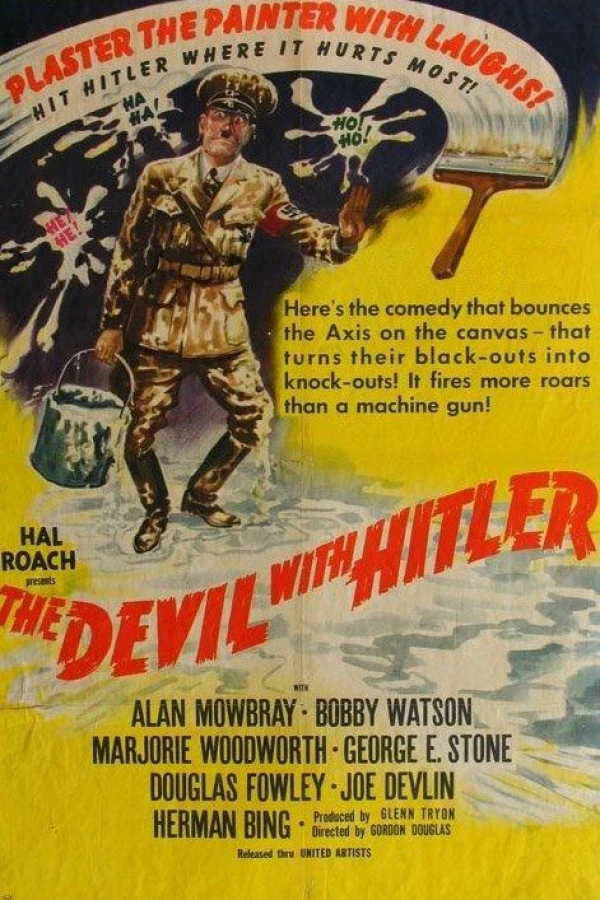 The Devil with Hitler Plakat