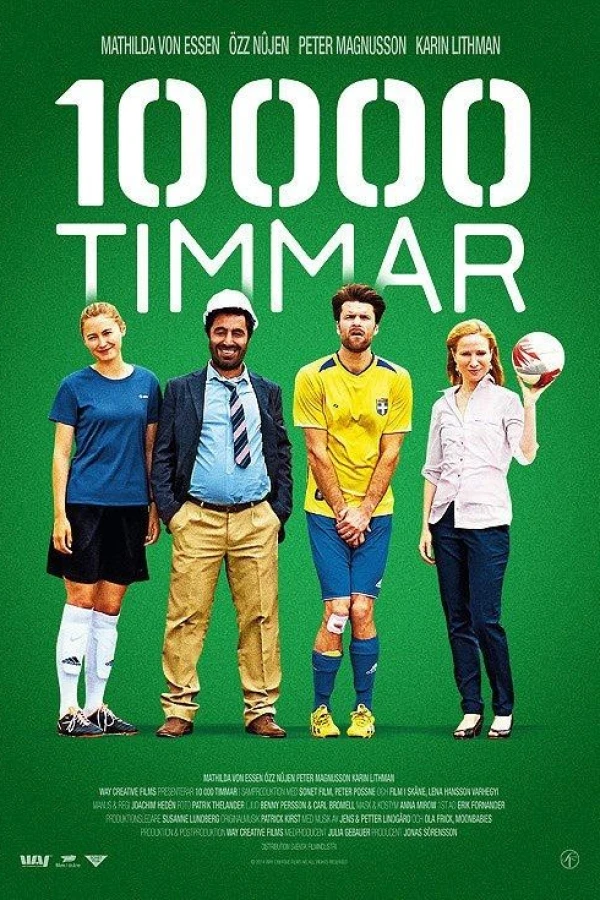 10 000 timmar Plakat