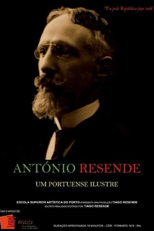 António Resende: Um Portuense Ilustre Plakat