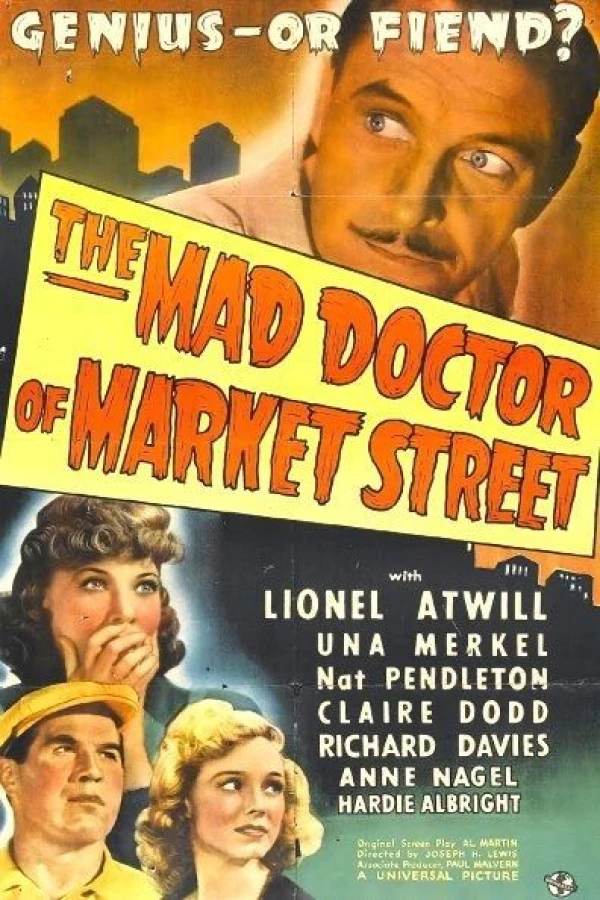 The Mad Doctor of Market Street Plakat