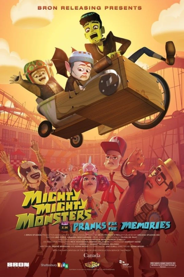 Mighty Mighty Monsters in Pranks for the Memories Plakat