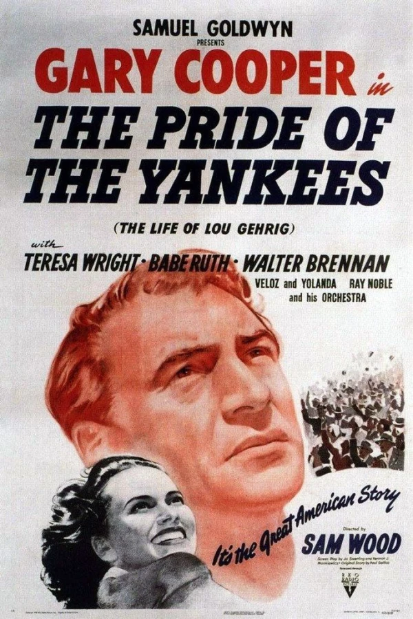 The Pride of the Yankees Plakat