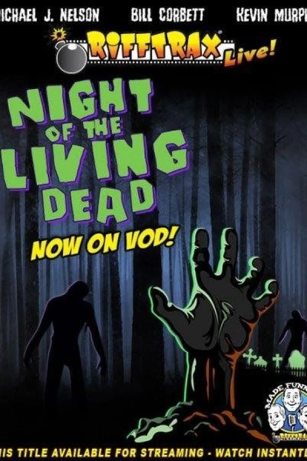 RiffTrax Live: Night of the Living Dead Plakat