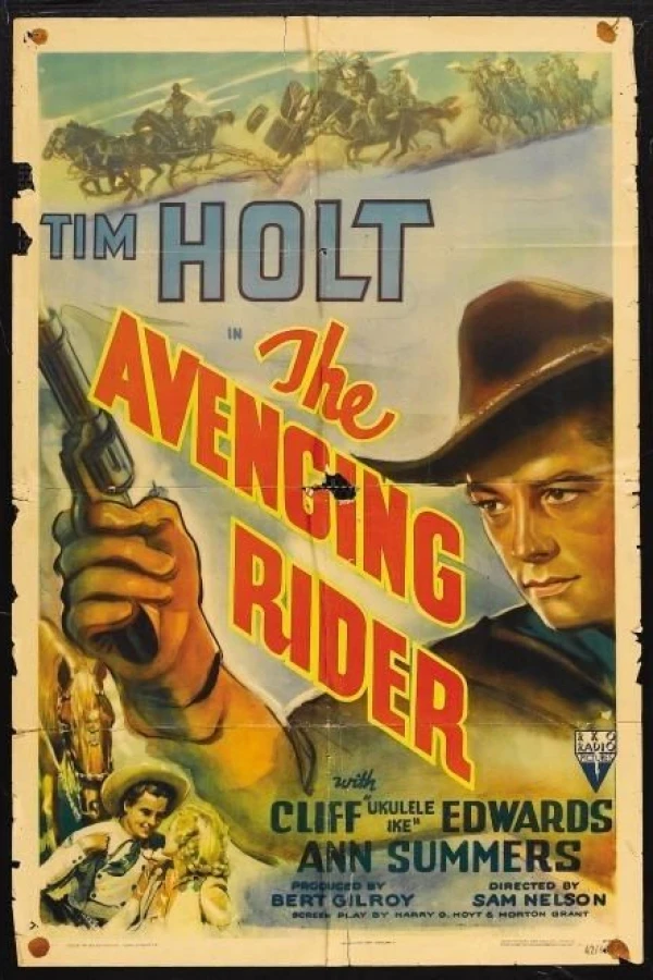 The Avenging Rider Plakat