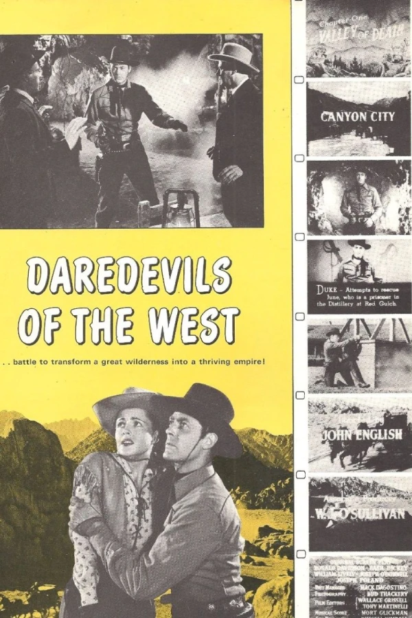 Daredevils of the West Plakat