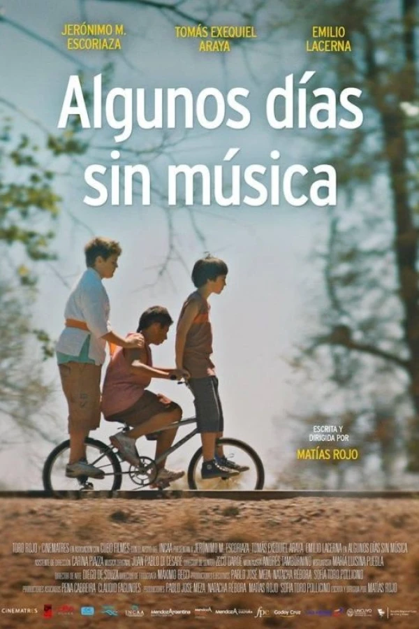 Algunos días sin música Plakat