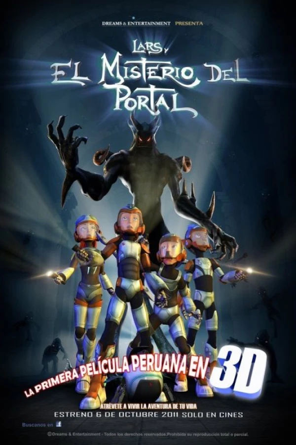 Lars y el misterio del portal Plakat