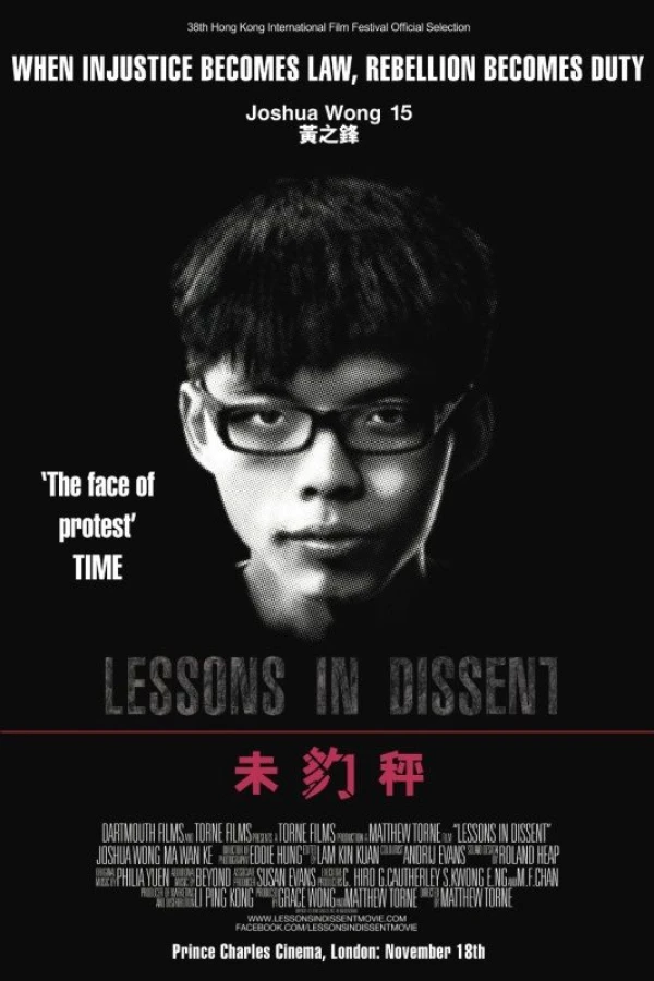 Lessons in Dissent Plakat